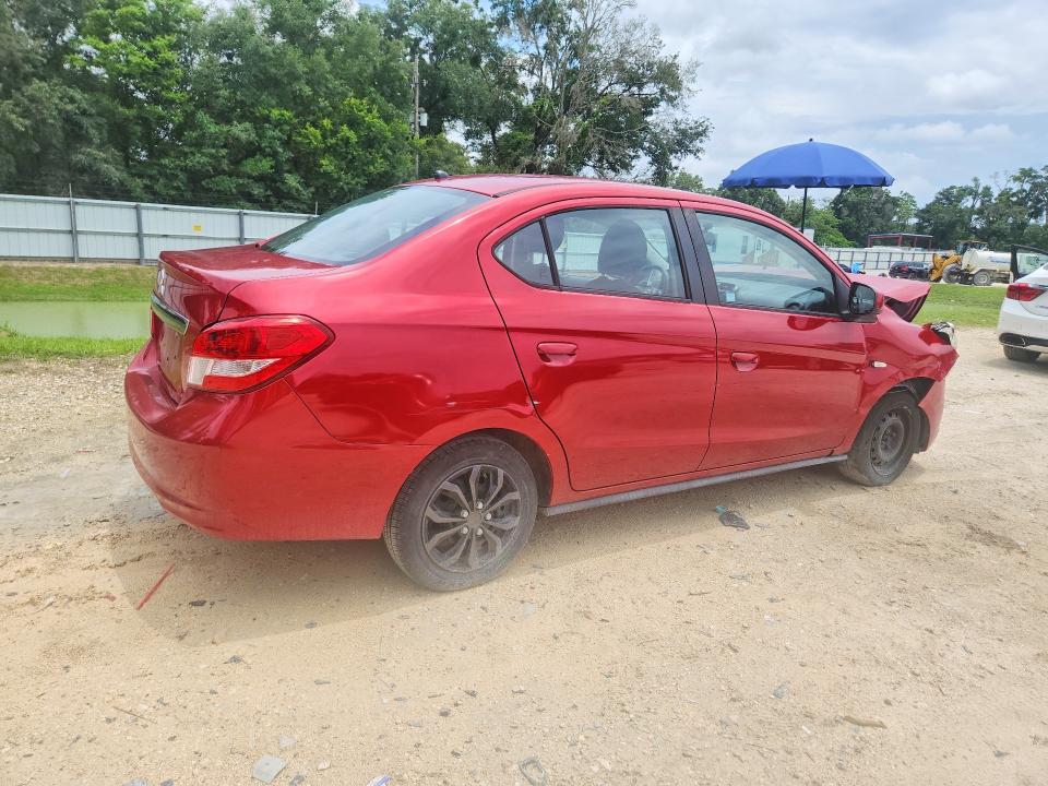 2020 Mitsubishi Mirage მანქანა იყიდება აუქციონზე, vin: ML32F3FJ0LHF05282, აუქციონის ნომერი: 54492766