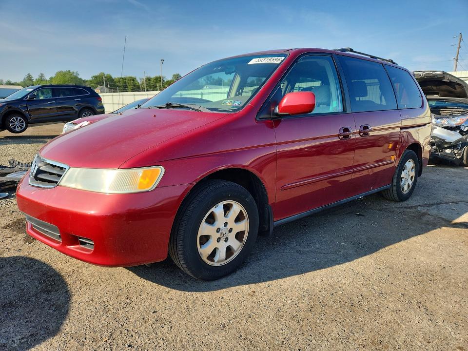 2004 Honda Odyssey მანქანა იყიდება აუქციონზე, vin: 5FNRL18604B148511, აუქციონის ნომერი: 59319596