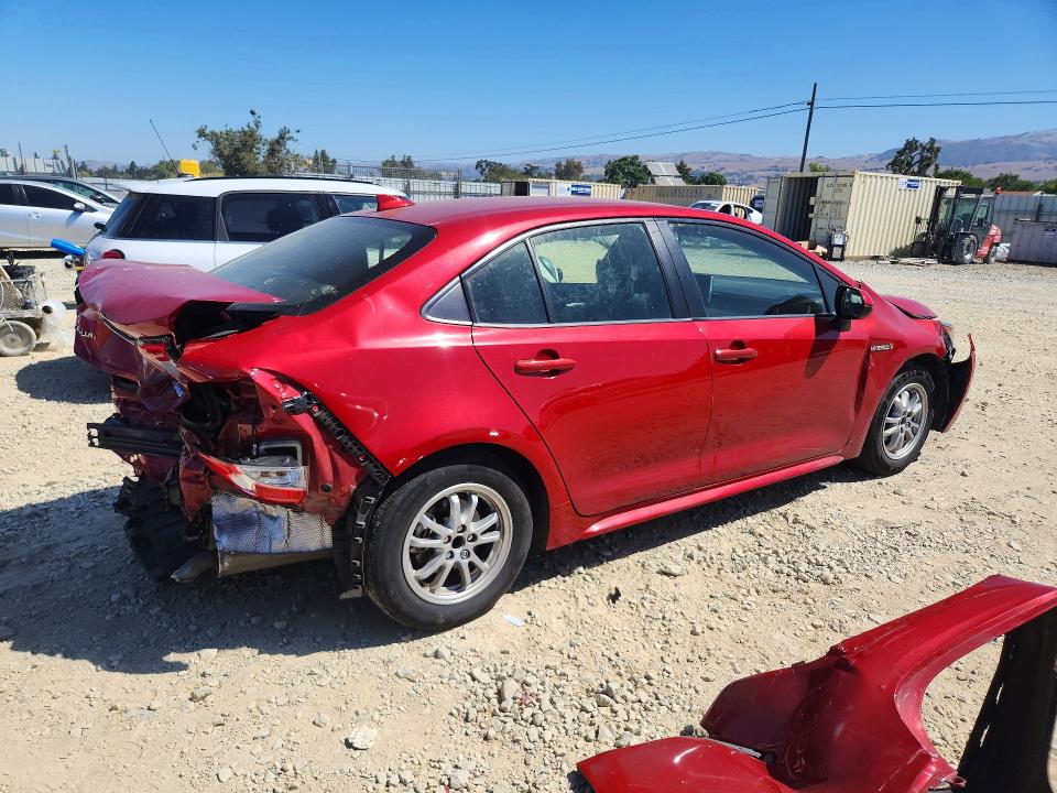 2020 Toyota Corolla მანქანა იყიდება აუქციონზე, vin: JTDEBRBE9LJ025636, აუქციონის ნომერი: 58839466
