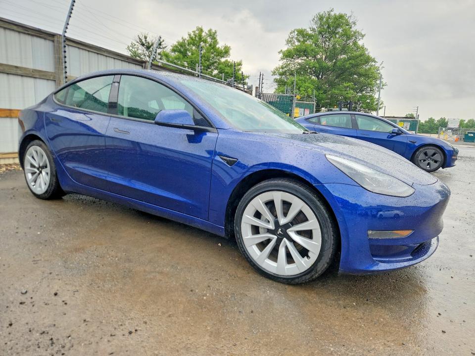 2022 Tesla Model 3 მანქანა იყიდება აუქციონზე, vin: 5YJ3E1EB8NF290561, აუქციონის ნომერი: 56709386