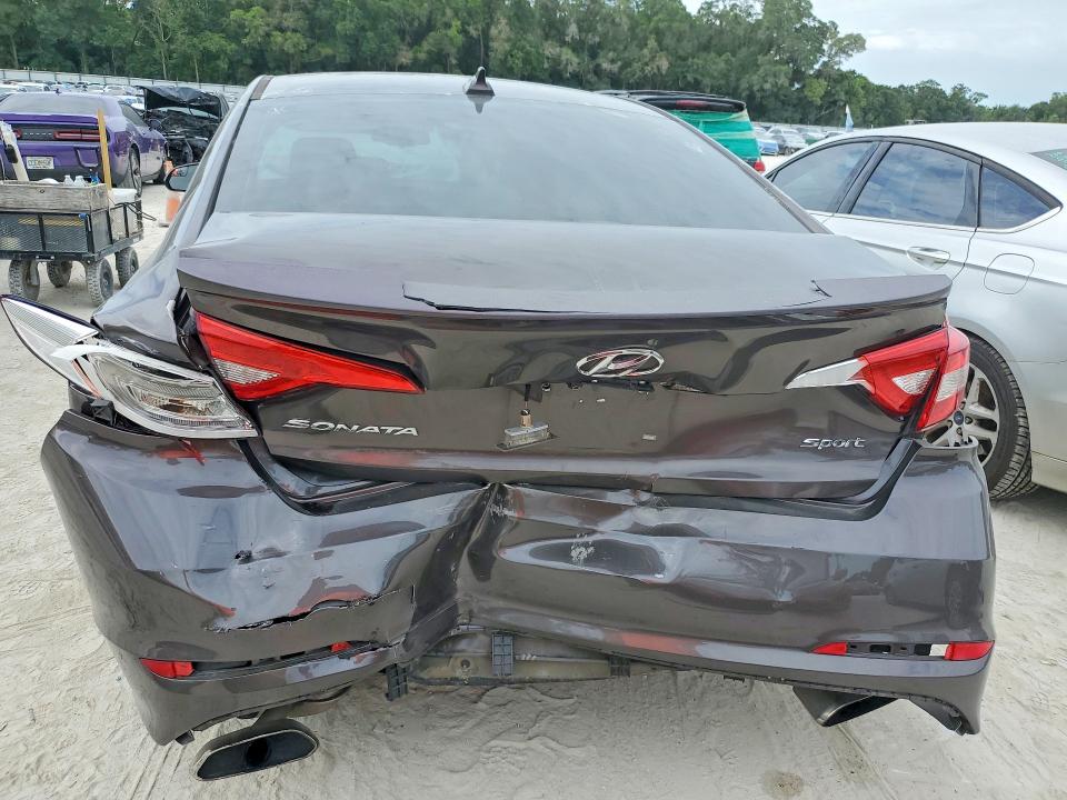 56313326 :رقم المزاد ، 5NPE34AF5HH480512 vin ، 2017 Hyundai Sonata مزاد بيع