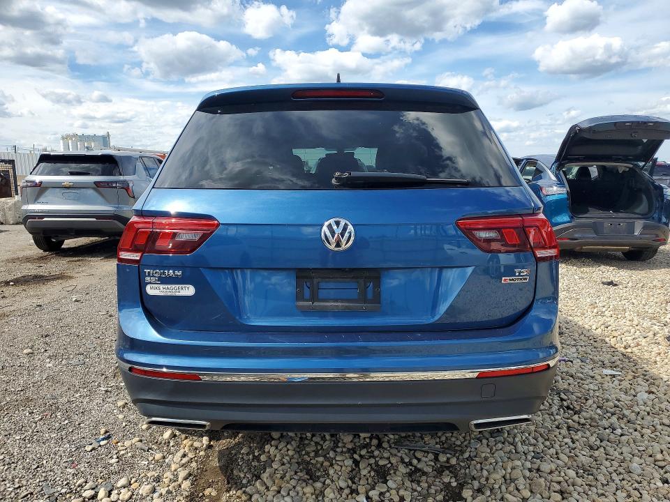 2018 Volkswagen Tiguan მანქანა იყიდება აუქციონზე, vin: 3VV2B7AX0JM170026, აუქციონის ნომერი: 57569346