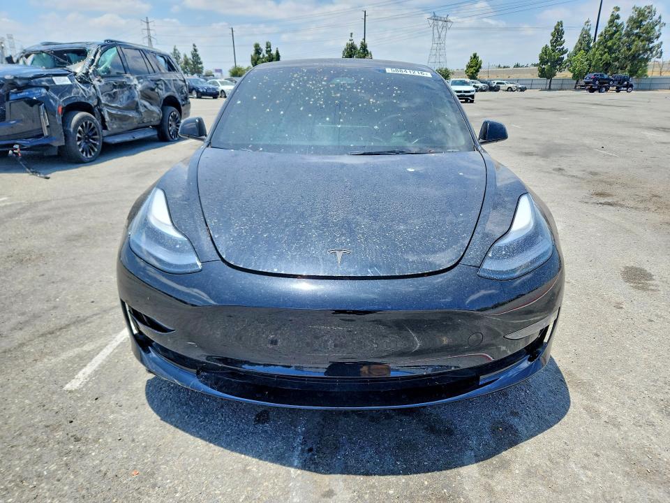 58841216 :رقم المزاد ، 5YJ3E1EB9PF655154 vin ، 2023 Tesla Model 3 مزاد بيع