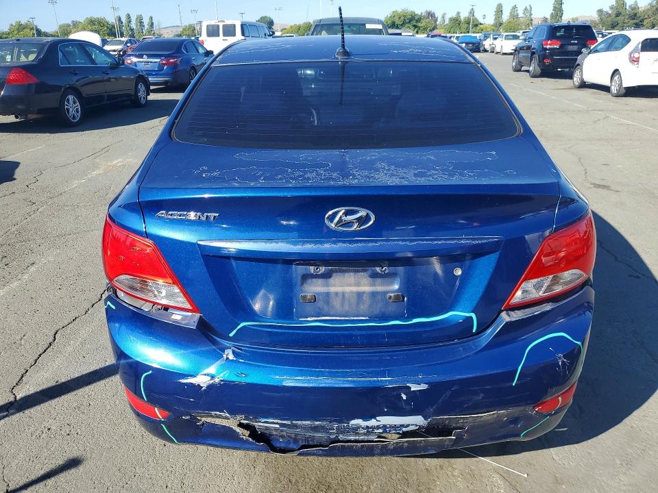 2015 Hyundai Accent მანქანა იყიდება აუქციონზე, vin: KMHCT4AE4FU819869, აუქციონის ნომერი: 55455326