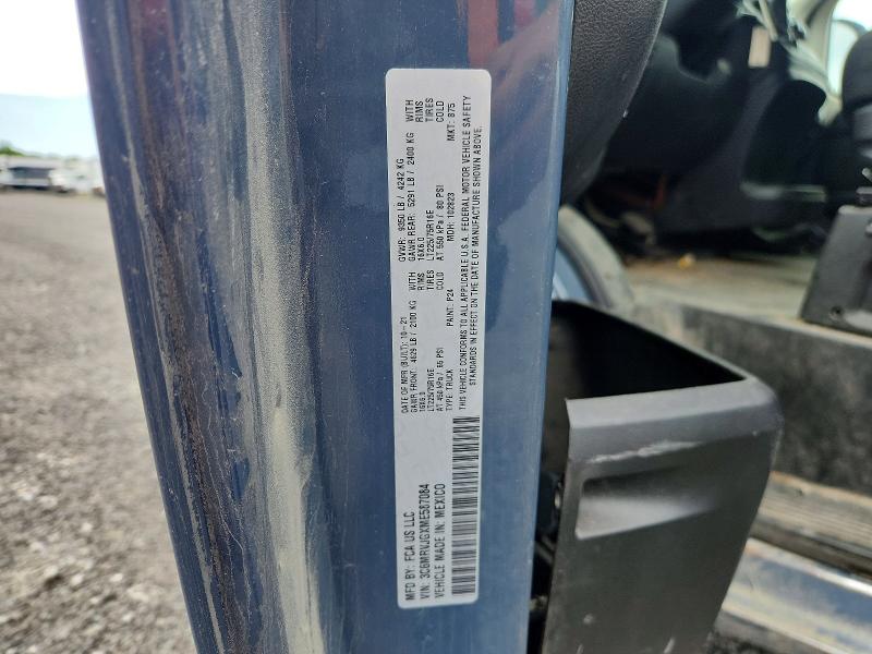 2021 Ram Promaster 3500 მანქანა იყიდება აუქციონზე, vin: 3C6MRVJGXME587084, აუქციონის ნომერი: 56365016