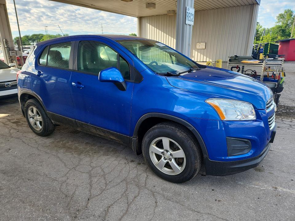 2016 Chevrolet Trax მანქანა იყიდება აუქციონზე, vin: KL7CJNSB5GB565975, აუქციონის ნომერი: 56187146