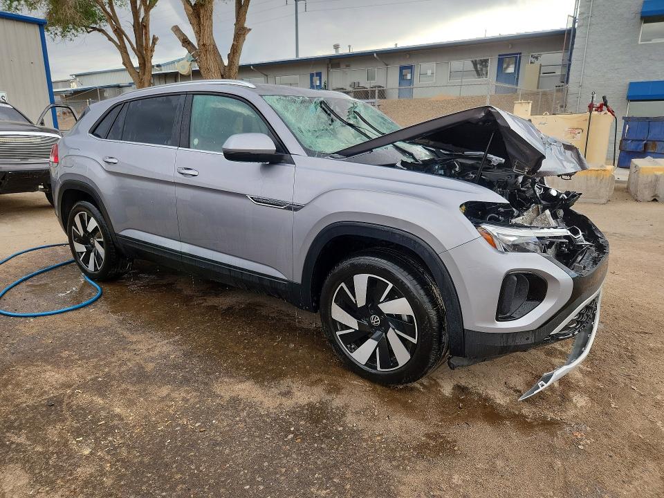 56687266 :رقم المزاد ، 1V2WE2CA3SC213214 vin ، 2025 Volkswagen Atlas Cross Sport مزاد بيع