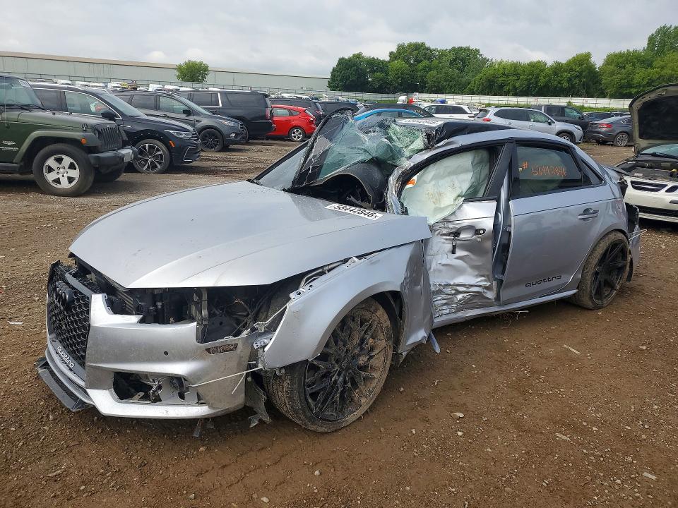 Продажа на аукционе авто 2017 Audi A4, vin: WAUENAF46HN018974, номер лота: 58442846