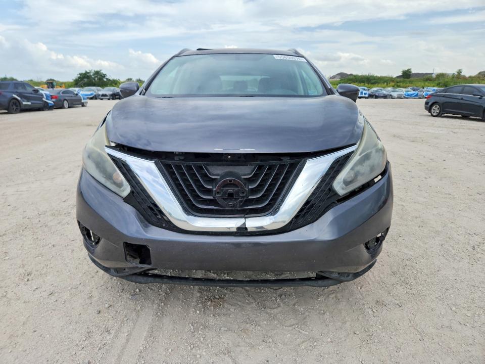 2016 Nissan Murano მანქანა იყიდება აუქციონზე, vin: 5N1AZ2MG3GN118498, აუქციონის ნომერი: 55850076