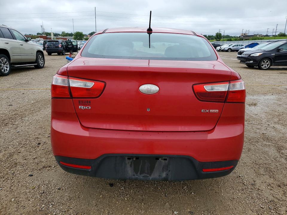 2013 Kia Rio მანქანა იყიდება აუქციონზე, vin: KNADN4A38D6134743, აუქციონის ნომერი: 57435796