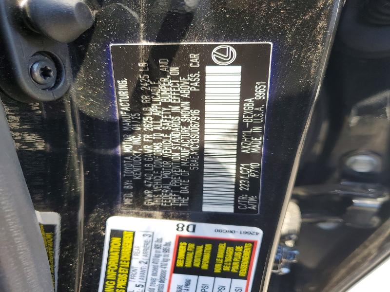 Aukcja sprzedaży 2025 Lexus Es 300h, vin: 58AEA1C13SU067916, numer aukcji: 57061886