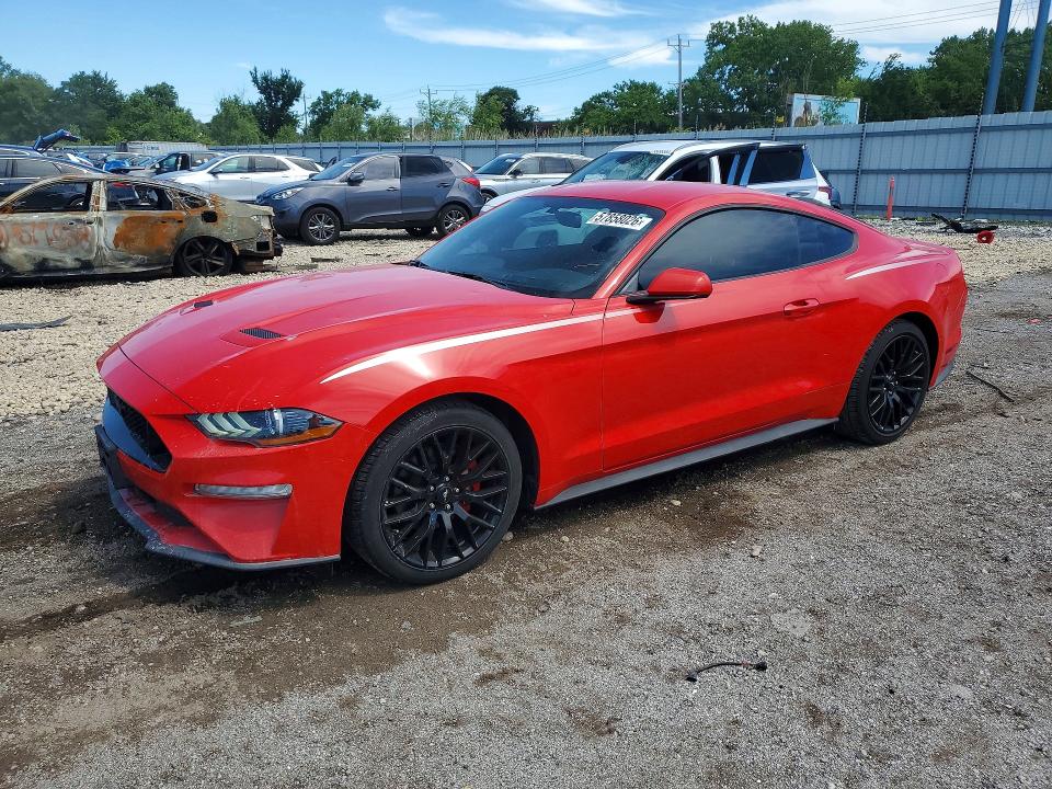 57858026 :رقم المزاد ، 1FA6P8TH4J5163685 vin ، 2018 Ford Mustang مزاد بيع