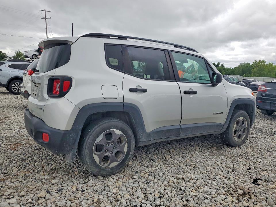 Продаж на аукціоні авто 2017 Jeep Renegade, vin: ZACCJBAH0HPF26399, номер лоту: 57812636