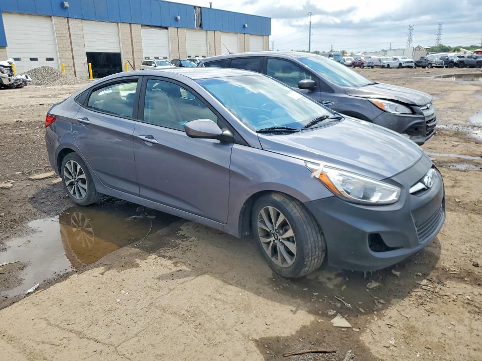 58723166 :رقم المزاد ، KMHCT4AE7HU331261 vin ، 2017 Hyundai Accent مزاد بيع