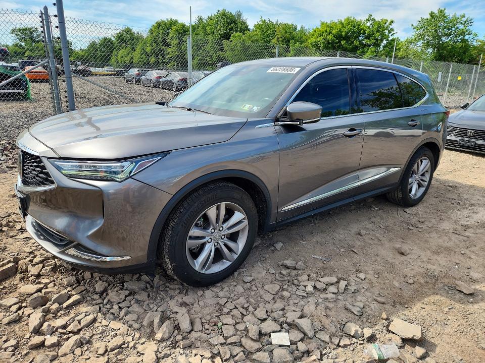 56228606 :رقم المزاد ، 5J8YE1H34NL044275 vin ، 2022 Acura Mdx مزاد بيع