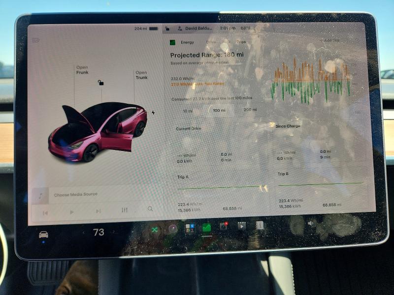 Продажа на аукционе авто 2021 Tesla Model 3, vin: 5YJ3E1EA1MF877786, номер лота: 55742906