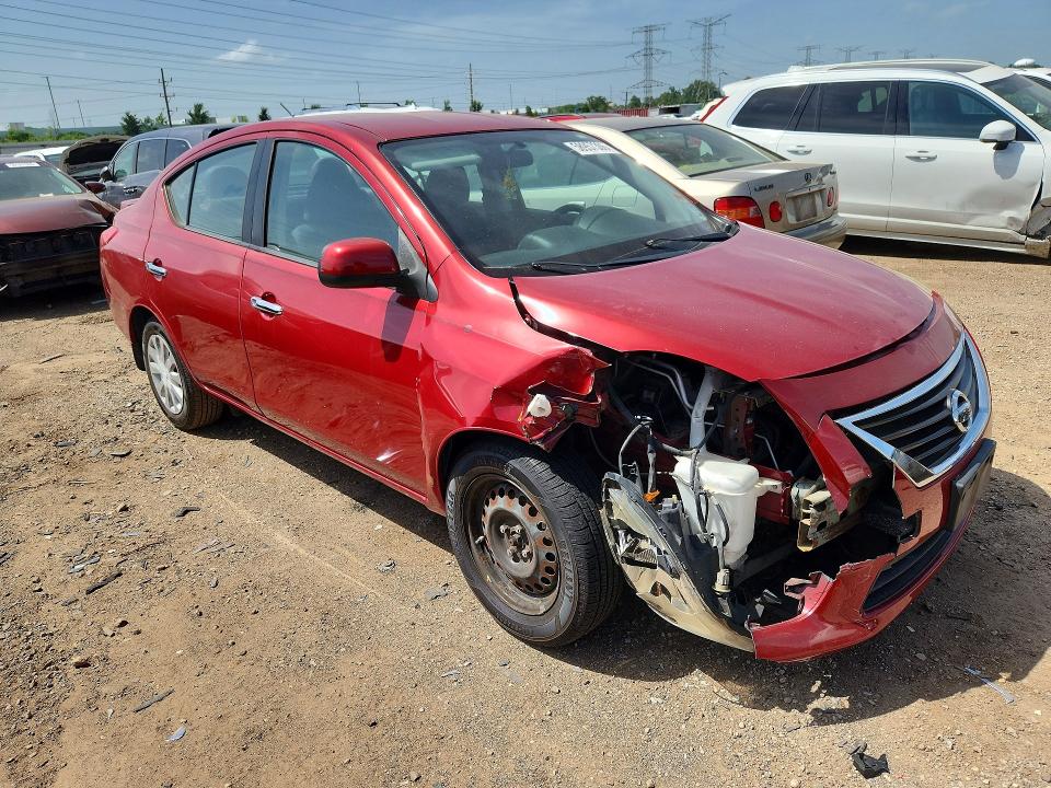 2013 Nissan Versa მანქანა იყიდება აუქციონზე, vin: 3N1CN7AP1DL873254, აუქციონის ნომერი: 58957306