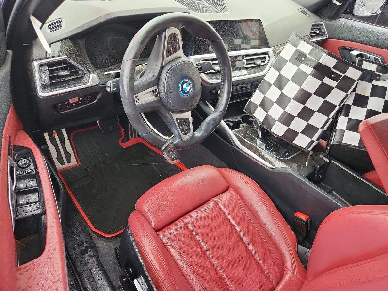 2022 Bmw 330xe მანქანა იყიდება აუქციონზე, vin: WBA5P9C04NFM09489, აუქციონის ნომერი: 57316046