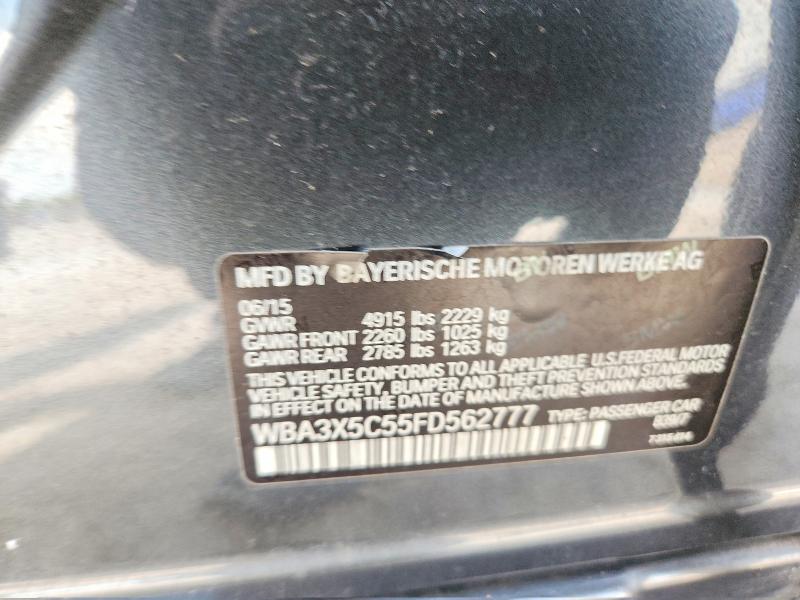 Продажа на аукционе авто 2015 Bmw 328, vin: WBA3X5C55FD562777, номер лота: 57090856