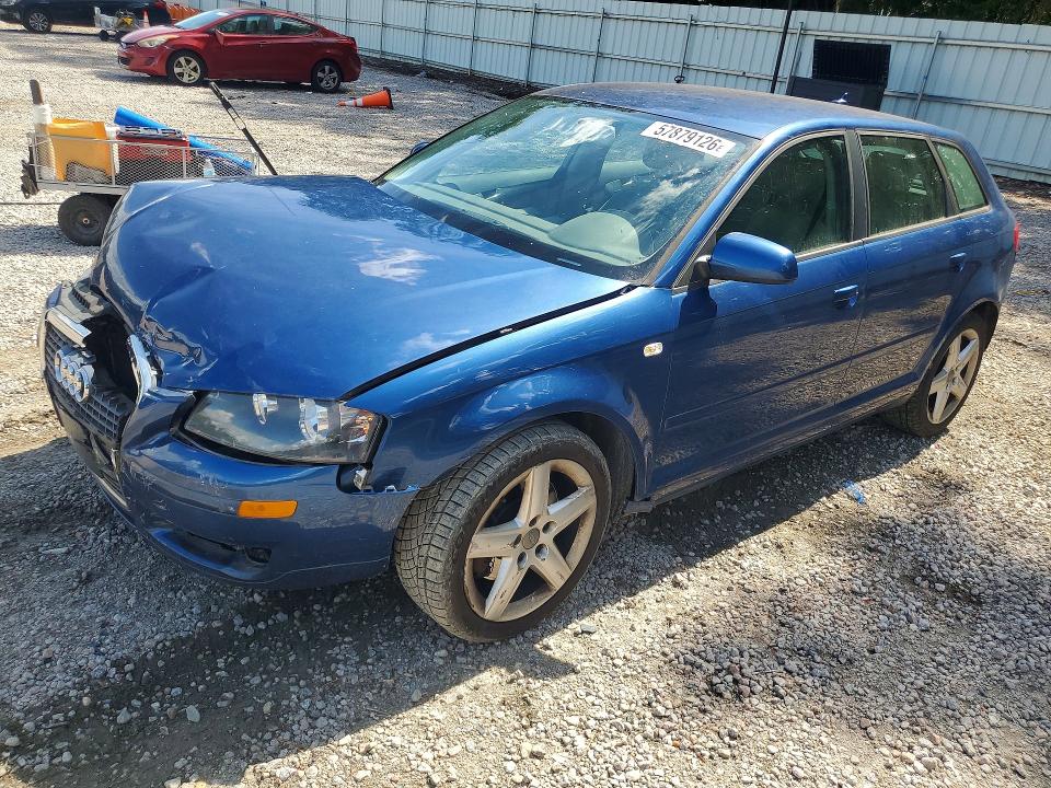 2007 Audi A3 მანქანა იყიდება აუქციონზე, vin: WAUHF78PX7A053348, აუქციონის ნომერი: 57879126