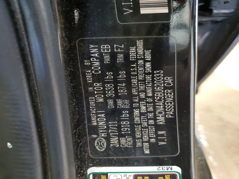 Продаж на аукціоні авто 2011 Hyundai Accent, vin: KMHCN4AC5BU620333, номер лоту: 55671676