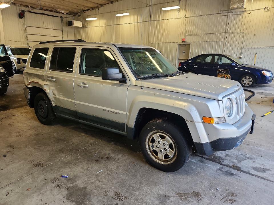 2011 Jeep Patriot მანქანა იყიდება აუქციონზე, vin: 1J4NF1GB9BD258587, აუქციონის ნომერი: 59139966