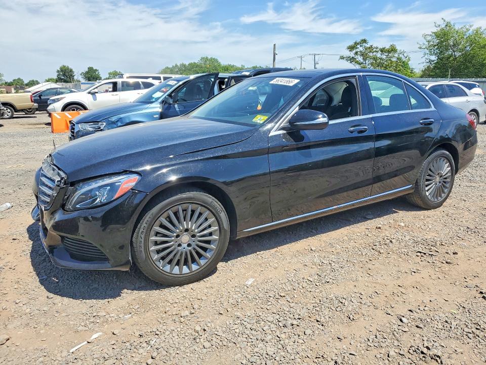 56341866 :رقم المزاد ، 55SWF4KB7FU064186 vin ، 2015 Mercedes-benz C مزاد بيع