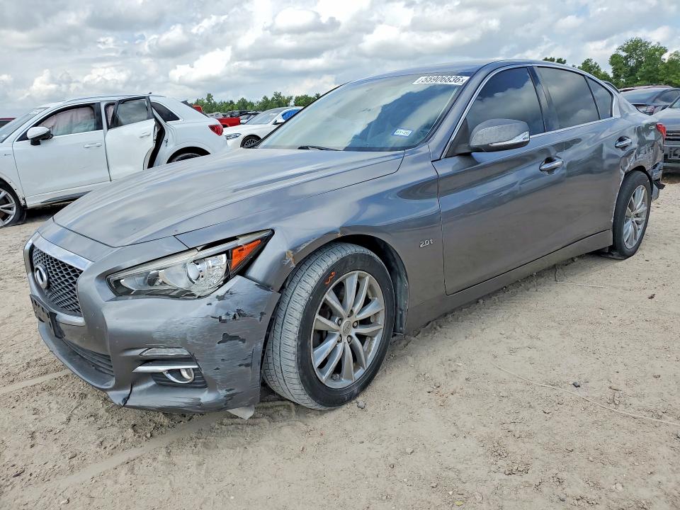 2017 Infiniti Q50 მანქანა იყიდება აუქციონზე, vin: JN1CV7AP8HM640578, აუქციონის ნომერი: 55906836