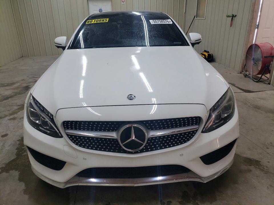 55750576 :رقم المزاد ، WDDWJ4JB3HF424513 vin ، 2017 Mercedes-benz C مزاد بيع