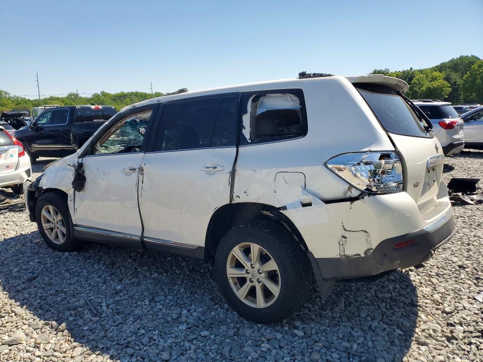 2012 Toyota Highlander მანქანა იყიდება აუქციონზე, vin: 5TDBK3EH1CS136156, აუქციონის ნომერი: 55358636
