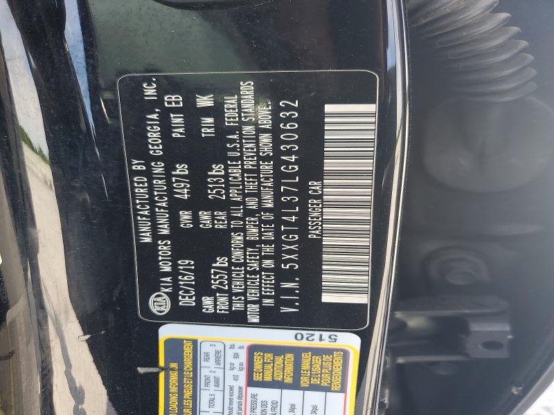 Продажа на аукционе авто 2020 Kia Optima, vin: 5XXGT4L37LG430632, номер лота: 58379246