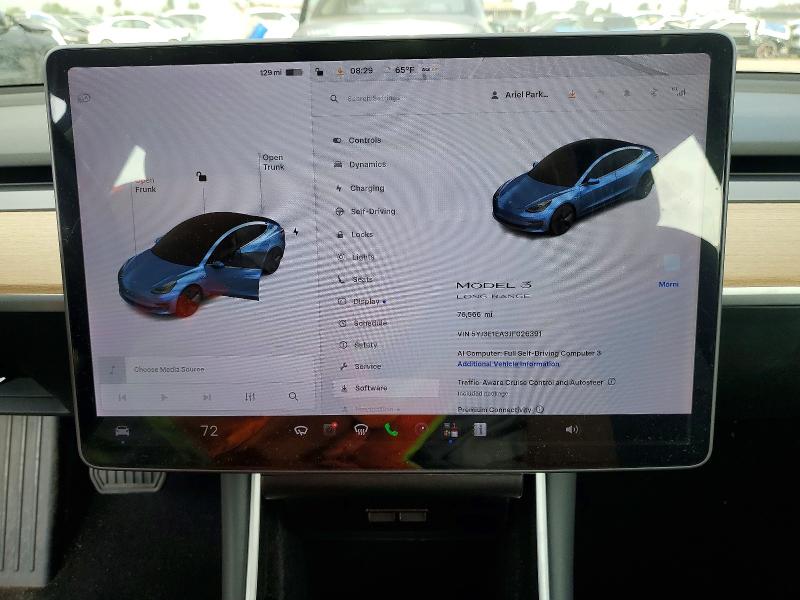 Aukcja sprzedaży 2018 Tesla Model 3, vin: 5YJ3E1EA3JF026391, numer aukcji: 55229056