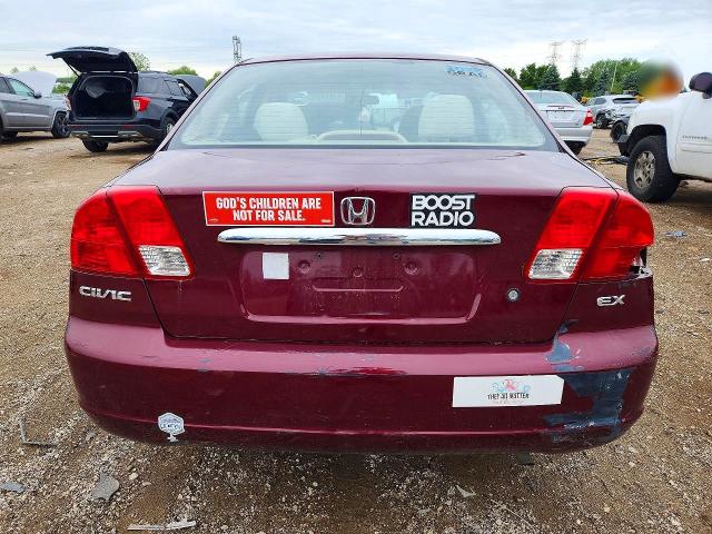 54548236 :رقم المزاد ، 1HGES26783L006861 vin ، 2003 Honda Civic مزاد بيع