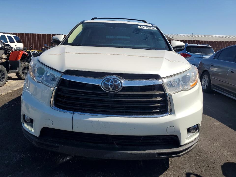 59139886 :رقم المزاد ، 5TDDKRFH9FS078599 vin ، 2015 Toyota Highlander مزاد بيع
