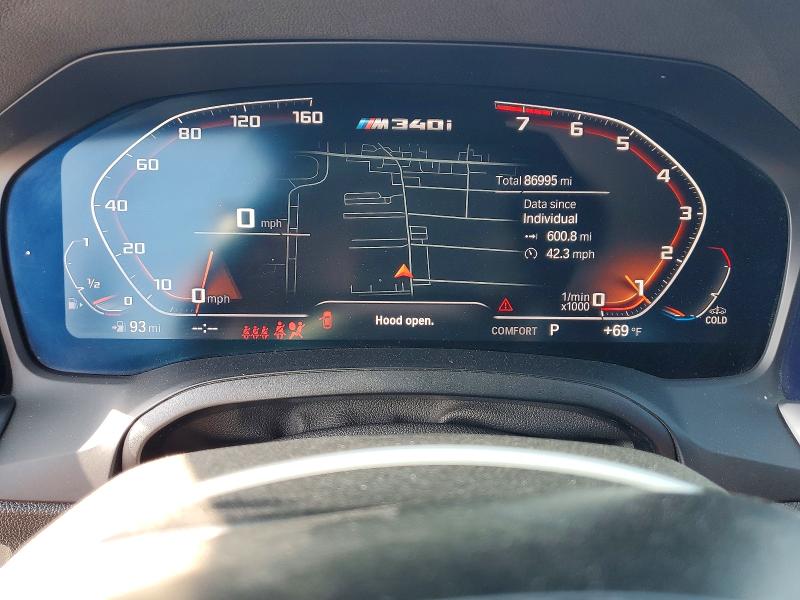 57579996 :رقم المزاد ، WBA5U7C00LFH22312 vin ، 2020 Bmw M340i مزاد بيع