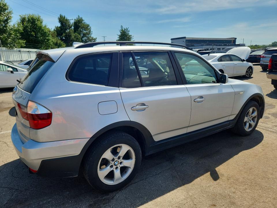 56275766 :رقم المزاد ، WBXPC93497WF02835 vin ، 2007 Bmw X3 مزاد بيع