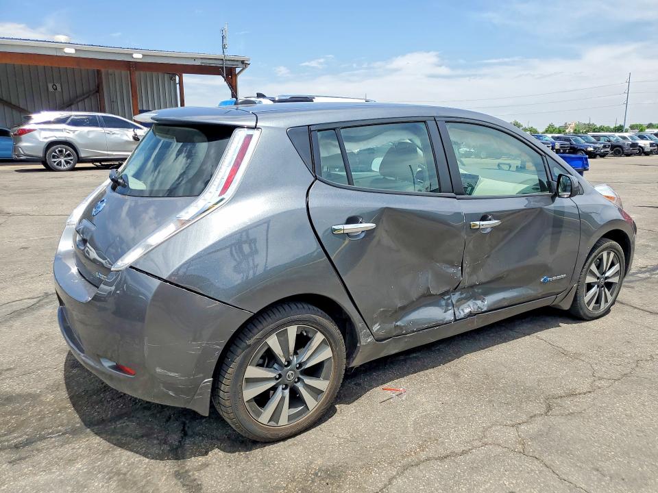 2017 Nissan Leaf მანქანა იყიდება აუქციონზე, vin: 1N4BZ0CP8HC301820, აუქციონის ნომერი: 56703516