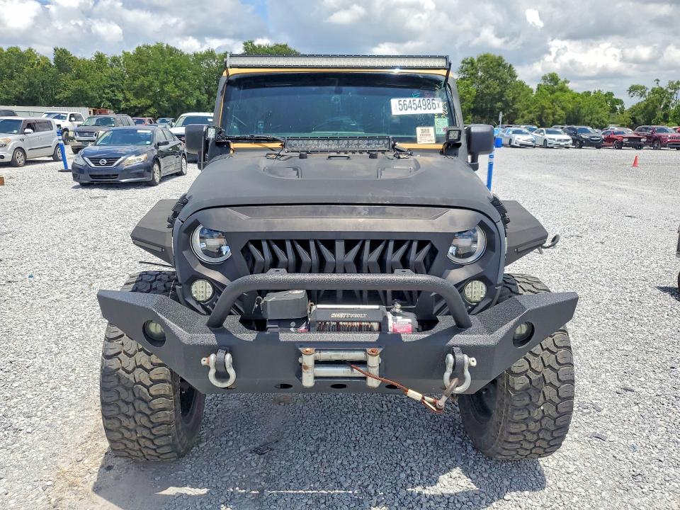 56454986 :رقم المزاد ، 1C4BJWEG7EL162289 vin ، 2014 Jeep Wrangler Unlimited مزاد بيع