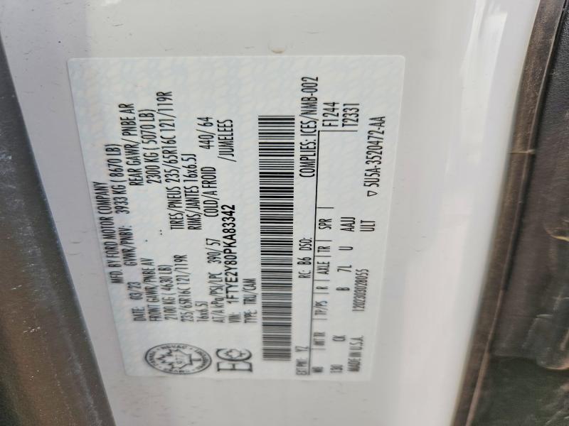 Продажа на аукционе авто 2023 Ford Transit, vin: 1FTYE2Y80PKA83342, номер лота: 56484496