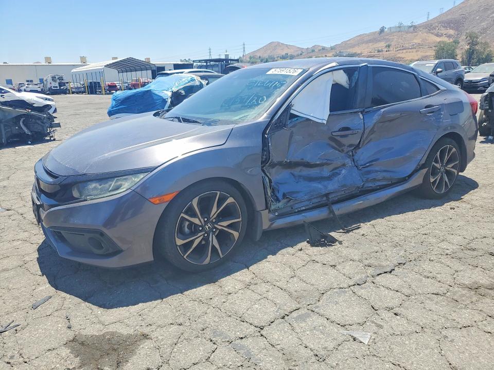 Auction sale of the 2019 Honda Civic, vin: 2HGFC2F84KH570884, lot number: 57591526