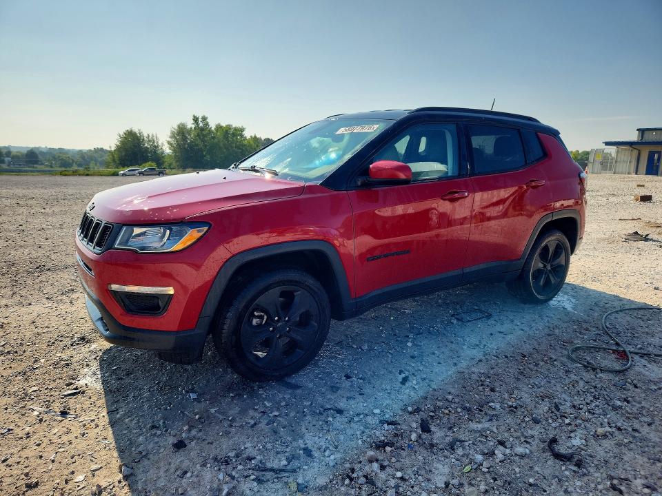 Auction sale of the 2018 Jeep Compass, vin: 3C4NJCBB6JT300357, lot number: 58977976