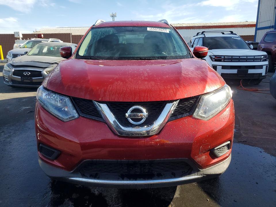 2016 Nissan Rogue მანქანა იყიდება აუქციონზე, vin: KNMAT2MT9GP727165, აუქციონის ნომერი: 56096266