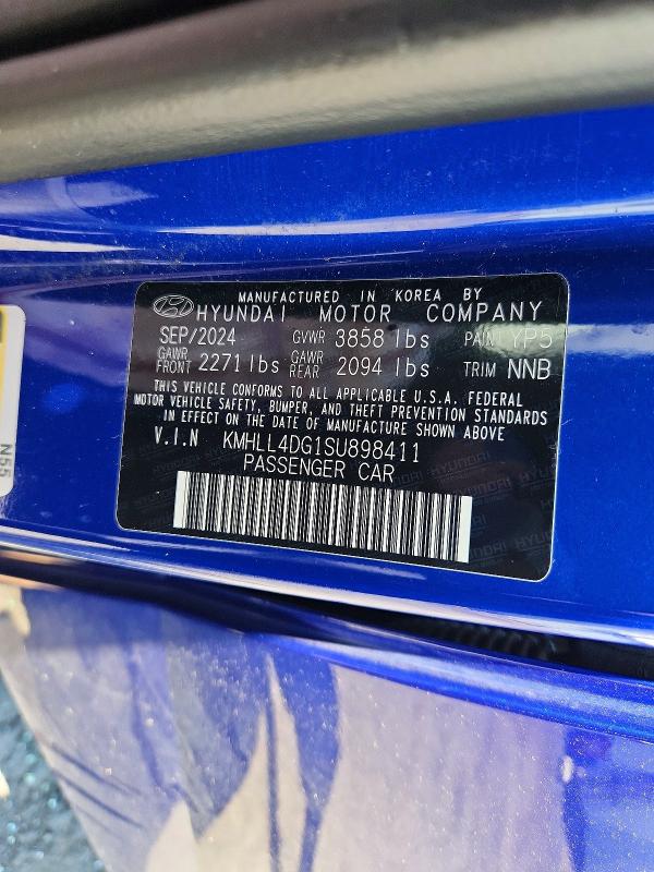 Продаж на аукціоні авто 2025 Hyundai Elantra, vin: KMHLL4DG1SU898411, номер лоту: 57338886