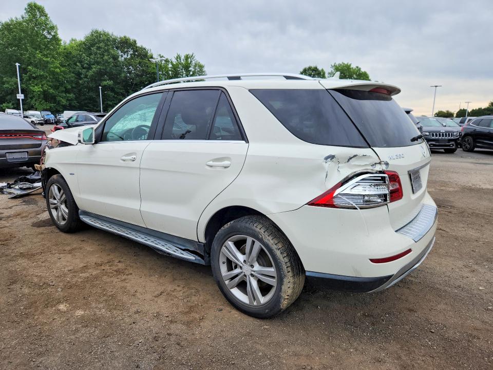 57742466 :رقم المزاد ، 4JGDA2EB5CA031257 vin ، 2012 Mercedes-benz Ml مزاد بيع