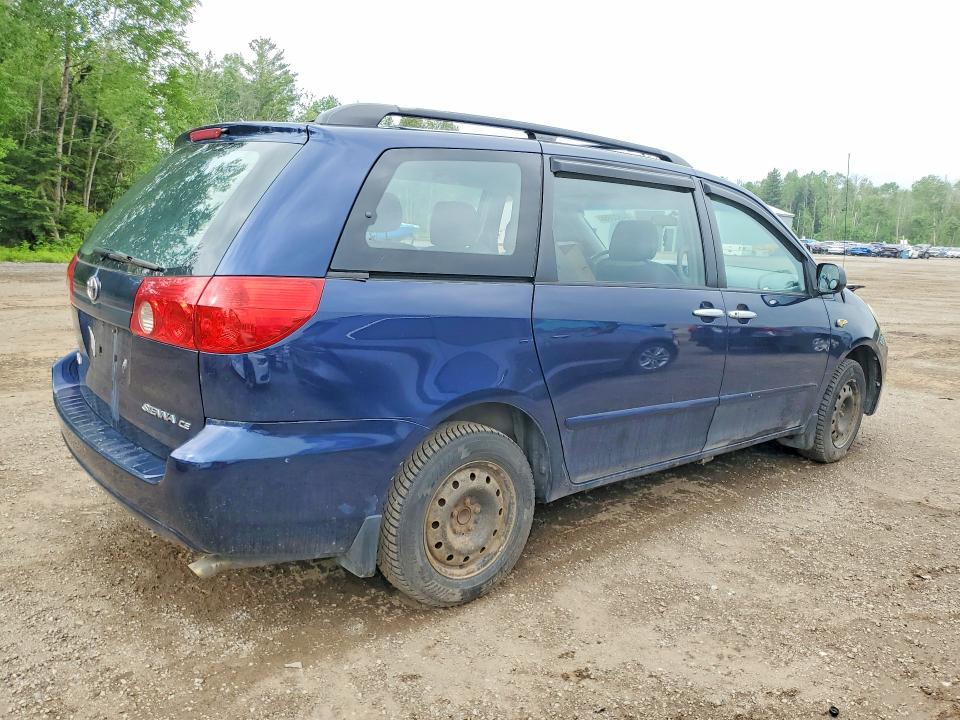 2007 Toyota Sienna მანქანა იყიდება აუქციონზე, vin: 5TDZK29C27S002592, აუქციონის ნომერი: 54803956