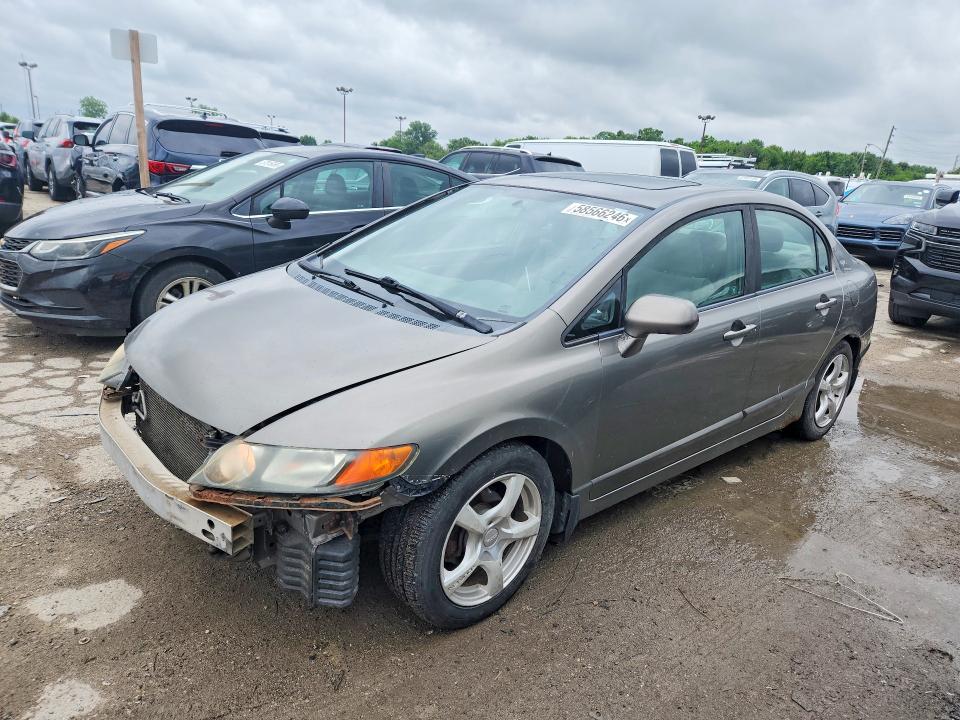 Продажа на аукционе авто 2008 Honda Civic, vin: 1HGFA16858L039186, номер лота: 58566246