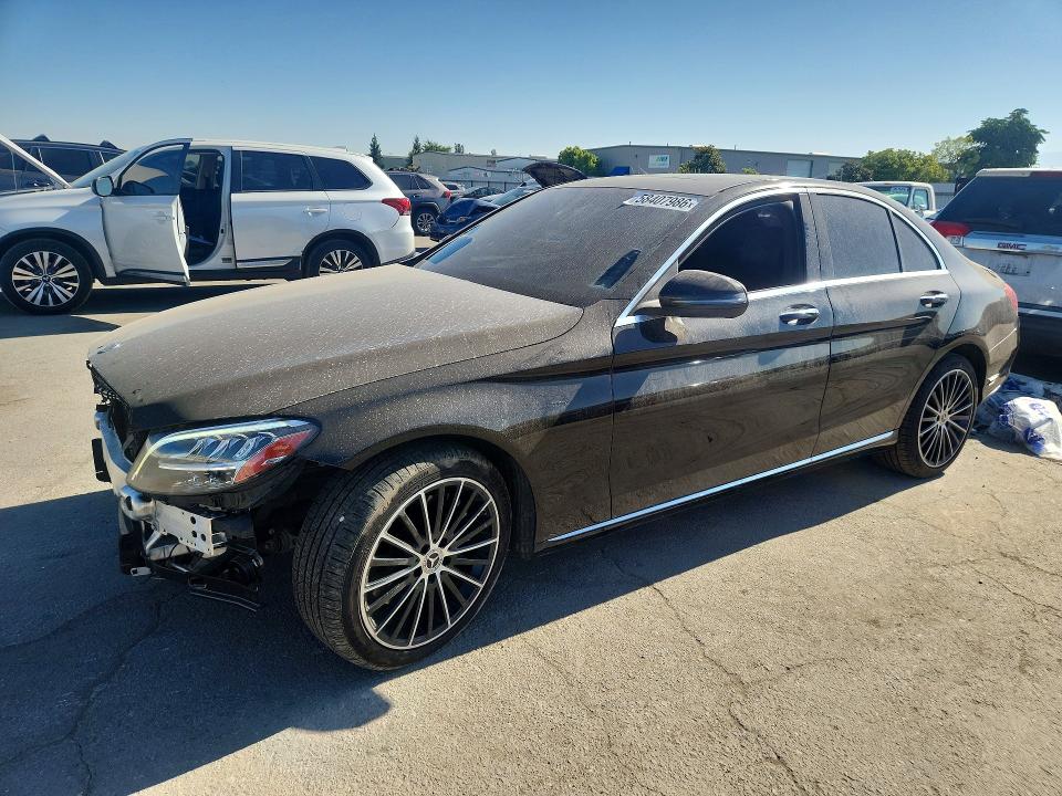 Продажа на аукционе авто 2021 Mercedes-benz C, vin: W1KWF8DB0MR627162, номер лота: 58407986