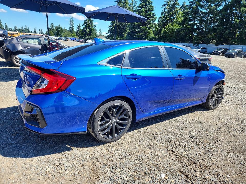 57276096 :رقم المزاد ، 2HGFC1E52LH707890 vin ، 2020 Honda Civic مزاد بيع