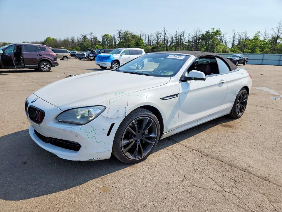 2014 Bmw 640 მანქანა იყიდება აუქციონზე, vin: WBAYP5C56EDZ27875, აუქციონის ნომერი: 58796236