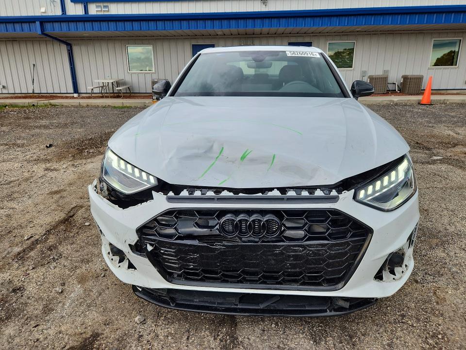 Продаж на аукціоні авто 2023 Audi A4, vin: WAUEAAF40PA015800, номер лоту: 58260916
